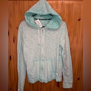 PINK Victoria's Secret Light Blue Hoodie